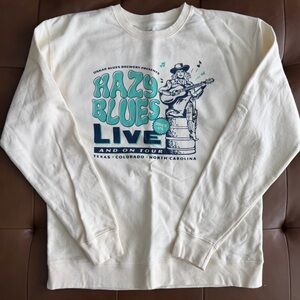 Oskar Blues Brewery Cream Hazy Blues Live Sweatshirt